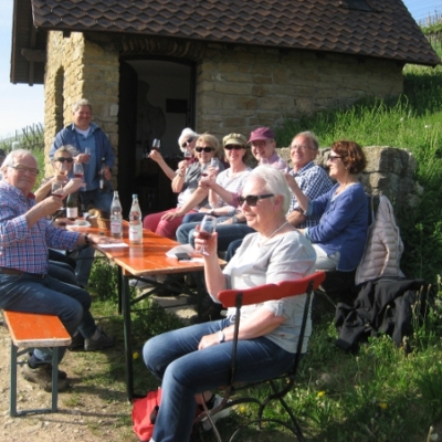 Weinprobe beim Bammerthüsle